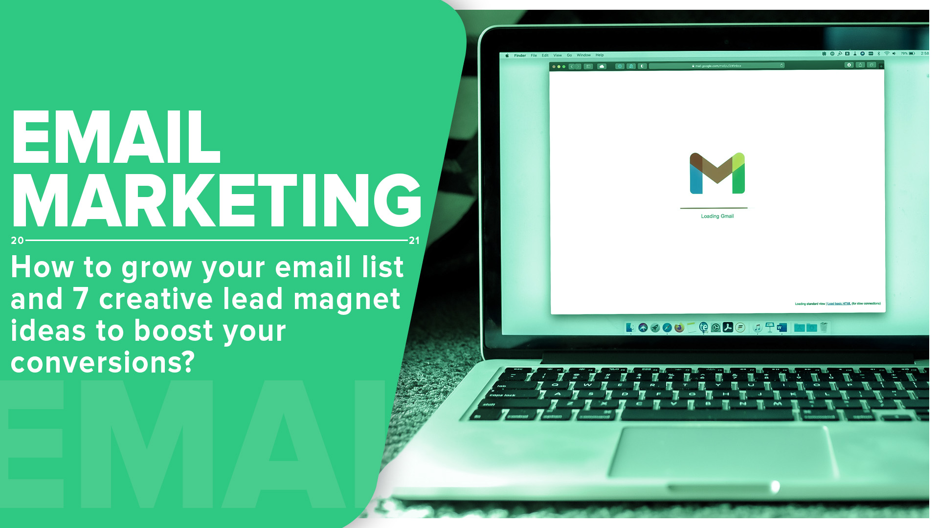 email marketing list cover image