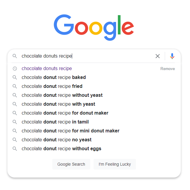 Google auto-suggest feature