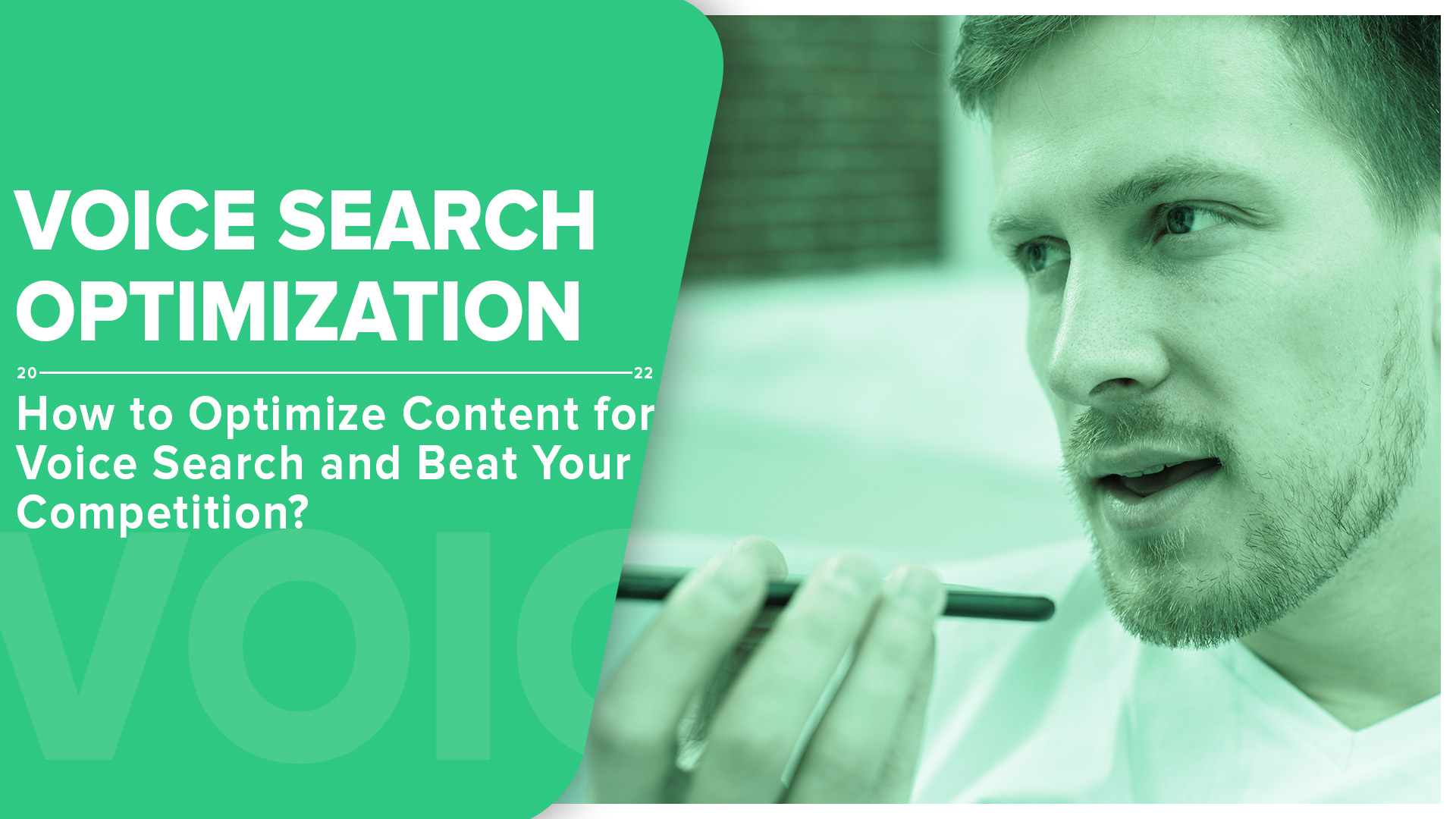voice search optimization main cover image