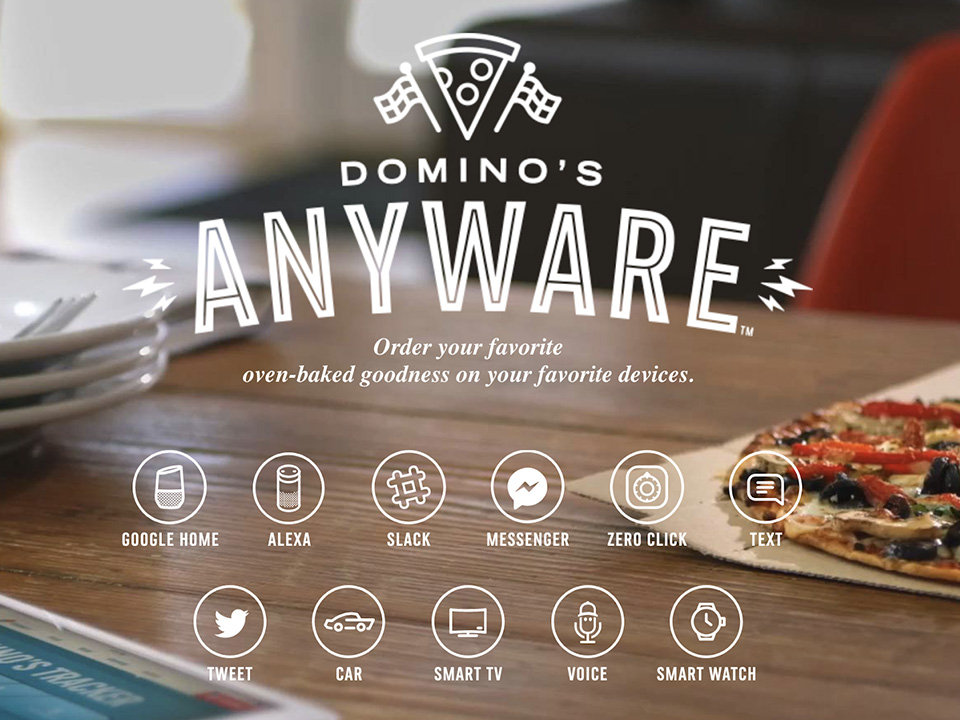 Domino's order anywhere