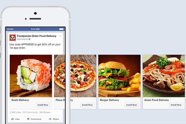 Best Facebook ads strategies for eCommerce dynamic product ads example