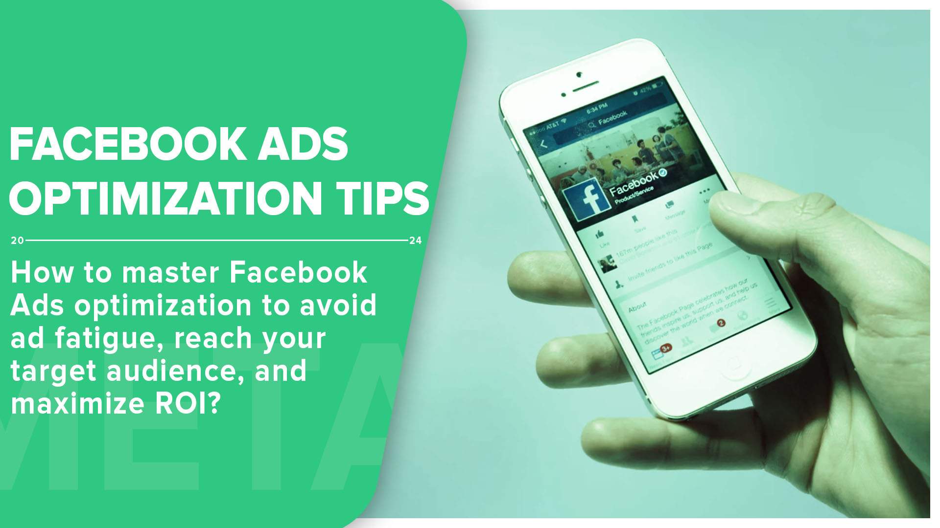 Master Facebook Ads: 7 practical optimization tips for maximum results cover image.