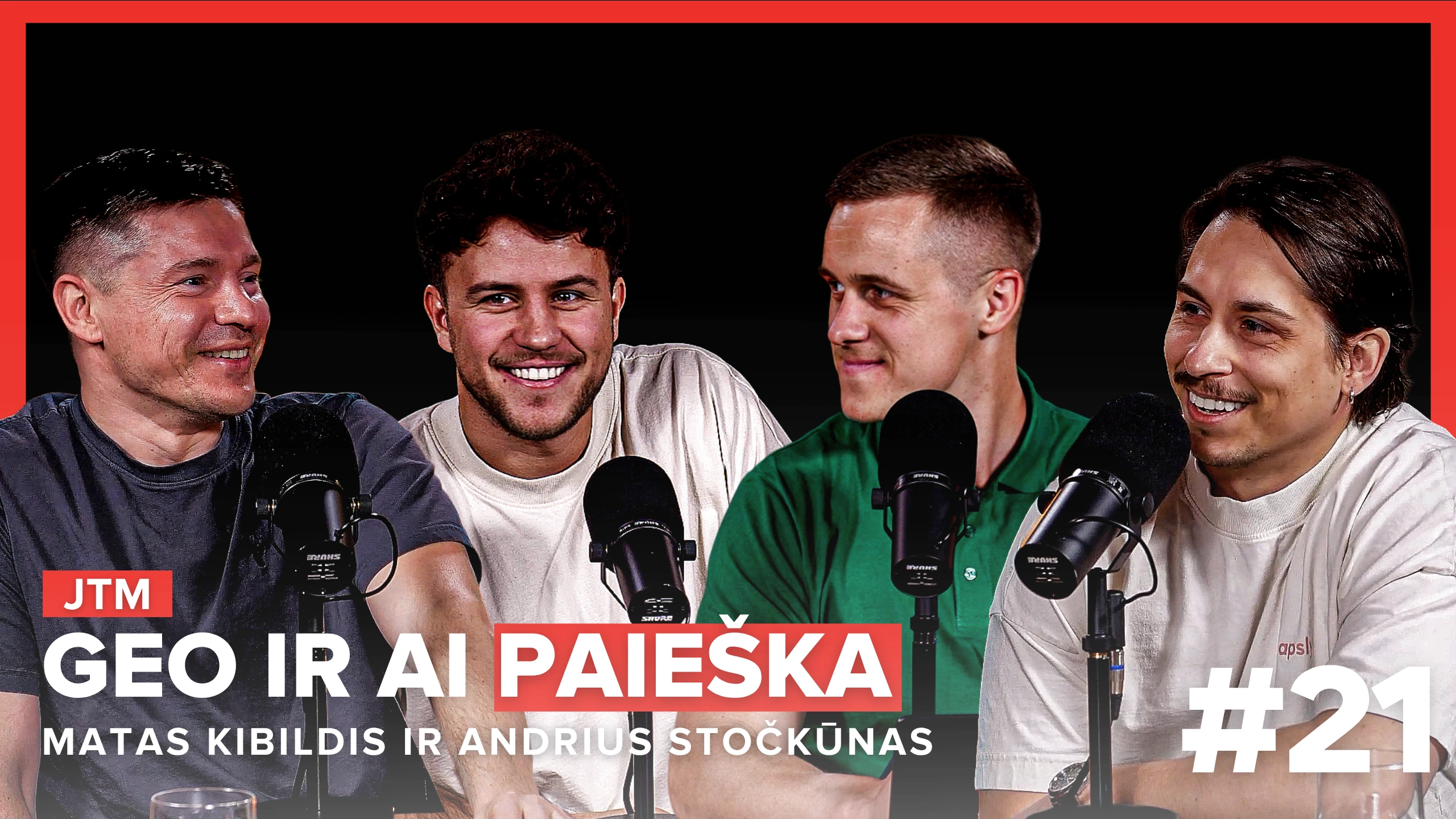 JTM | GEO ir AI Paieška | Matas Kibildis ir Andrius Stočkūnas #21 | AIclicks